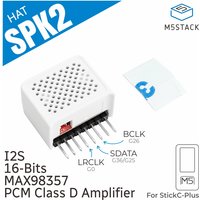 M5Stack Official M5StickCPLUS Speaker 2 Hat (MAX98357)