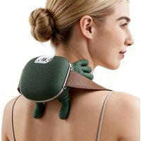 2026 Shoulder Neck Massager Finger Pressure Shiatsu Kneading Wireless Neck Cervical Relax Comfortable Stress Relief Device
