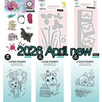raccoon Clearstamps - Nested Frames 2026 New Metal Cutting Dies For DIY Scrapbooking Crafts Maker Photo Album Template Handmade
