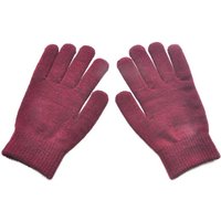 AliExpress A Set of 6 Pairs of Gloves in Random Colors for Women, Suitable for Winter, Thickened and Fleece-Lined for Warmth, Outdoor Cycling, Fleece-Lined Black Knitted Simple Trendy Gloves