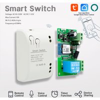 Tuya Relay Board WiFi Remote Breaker Control 1CH Telecontrol Switch Controller 12V 24V 220V NO NC COM Module Support RF433 Alexa