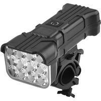 AliExpress HOMEFISH 12 LED Bicycle Front Light Rechargeable Bike Light with Horn MTB Bicycle Head Lights Cycling Bike Safety Lamp for Night Riding