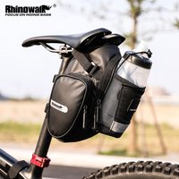 Rhinowalk Neue Ankunft Fahrrad Satteltasche Mit Wasserflasche Tasche Wasserdichte Hinten Fahrrad Satteltaschen Großvolumige Hecktasche