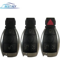 BEST KEY Car AccessoriesSmart Remote Key Shell Fob For Mercedes Benz Year 2000+ NEC and BGA Style 3 Buttons Key Case