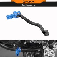 NICECNC Aluminum Forged Gear Shift Shifter Lever Folding Tip For Husqvarna TE300 TE250 2024-2025 TX300 TC125 TC250 2023-2025