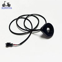 AliExpress NONE Electric Bicycle Pedal Assist Sensor Double Hall Pulse Assist Sensor PAS 12 Magnetic, SM Plug, 3-Pin, Electric Bicycle Accessory