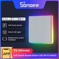 Sonoff TX ultimative Smart Wifi Wand schalter Full-Touch-Zugang führte multis ensor ische Ewelink-Fernbedienung über Alexa Google Alice