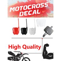 AliExpress NONE LINGQI RACING Motorcycle Front Number Plate For CRF50 2008 CRF 50 2022 CRF70 CRF110 2013 CRF125 2022 Pit Dirt Bike Motocross