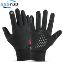 AliExpress gobygo GOBYGO Winter Sports Gloves Keep Warm Windproof Touch Screen Cycling Gloves Waterproof Anti-slip Wear-resistant Gloves Men Women