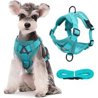 Reflective Trim Cat Harness Leash Breathable Universal Cat Harness Leash Set Anti Escape Adjustable Adjustable Cat Harness