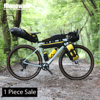 Rhinowalk Bike Frame Bag Set Freely Combinable Cycling Top/Bottom Tube Bag Road Bike Handlebar For Long Trip 1 Piece Sale
