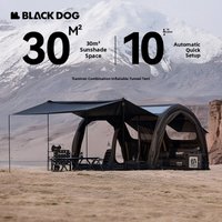 Blackdog Inflatable Luxury Villa Camp Tent Outdoor Camping Portable Shelter Quick Setup Durable Oxford Fabric Waterproof