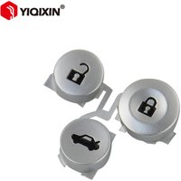 Remote Car Key Shell Case Pad For Honda Civic Accord Jazz CRV HRV CRZ TL TSX ZDX RSX 3 Button Pad Fob Accessories