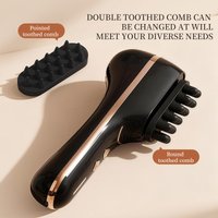 NEW Electric Scalp Massager Comb - Vibrating Hair Care Device for Relaxing Head, Anti-Hair Loss, Smoothing Hair, Fascia Comb