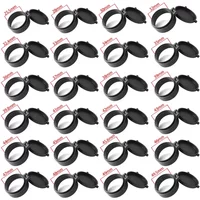 25.5mm-65mm Transparent Scope Lens Cover Flip Up Quick Spring Protection Cap Objective Lid for Hunting Accessories