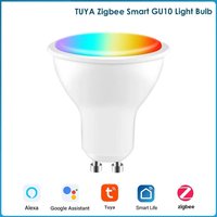 Zigbee Tuya Smart Home LED Bulb Spot Night Light Lamp 5W GU10 RGBCW Smartthings Works Alexa Google Home Hue-compatible