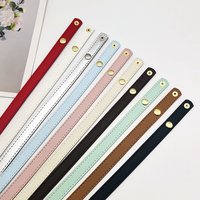 1Pc Women Bag Straps High Quality Bag Accessories Crossbody Belts Short Shoulder Strap PU Handbag Straps Replacement Bag Handles
