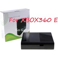 1set For XBOX 360 Slim Console Black Replacement With Screw For XBOX360 E Full Set Protective Housing Shell Case