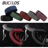 BUCKLOS Road Bike Handlebar Tape Anti Slip Silica Gel Handlebar Tape Shock Absorption Cycling Bar Tape Bicycle Accessories