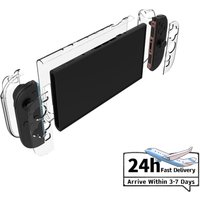 For Nintendo for Switch 2 Detachable PC Transparent Case Shell Shockproof Protective Case Cover Protection Skin Game Accessories
