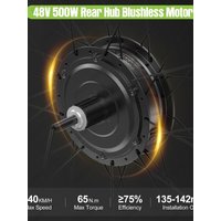 AliExpress BAFANG Bafang 750W 500W 48V Front Rear Hub Motor Ebike Conversion Kit Bafang Brushless Rear Wheel Motor Bicycle Electric Bike Kits