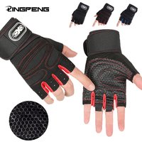 AliExpress NONE Gym Gloves Fitness Weight Lifting Gloves Body Building Training Sports Exercise Cycling Sport Workout Glove for Men Women M/L/XL