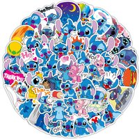 Stitch Stickers (100 Pieces) - Adorable Decorative Stickers for DIY Embellishment & Daily Decoration