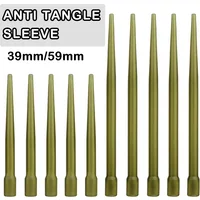 30pcs Carp Fishing Accessories Anti Tangle Sleeves Quick Change Swivel Fine Latch Baiting Needle Carp Rig Coarse Fishing Tackle
