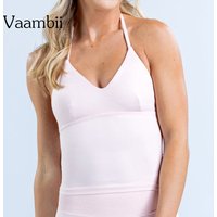 Gym Crop Top Running Active Sportswear Women Cross Back Yoga Top Breathable Shockproof Sports Vest Fitness Sport Bra With Padded