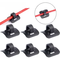 1/5/10Pcs Stick-on Cable Guide Bicycle Tube Clip Aluminum Bike Oil Tube Clamp Adapter Bike Acessories Road Bike Parts