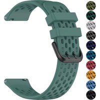20mm 22mm Strap for Amazfit Active Max/3/2/Balance 2/GTR 4 2 2E GTR3 Pro/Helio Silicone Bracelet for Amazfit Bip 6/5/3/U/S band