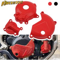 For ZONGSHEN NC250 KAYO T6 K6 BSE J5 RX3 ZS250GY-3 Motorcycle Clutch Magneto Water Pump Cover Motocross Dirt Bike Engine Guard