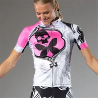 AliExpress Betty Designed Summer Women's Bike Short -sleeved Highway Riding Bicycle Racing Mtb Uci Cycle Jersey Island Camiseta Ciclista