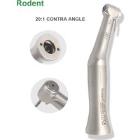 Reduction Ratio Dental Implant 20:1 Contra Angle with/without Fiber Optic light Low Speed Handpiece