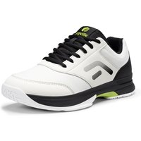 Fitville Pickleball Shoes Extra Wide Table Tennis Shoes for Men Casual Sneakers Hard Court Comfortable Cushioning Baseball Shoe