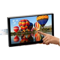 New 5 inch TFT LCD Display Capacitive Touch Screen DSI Connector 800x480 For Raspberry Pi 5 4B 3B+