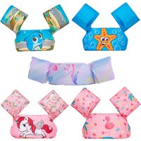 Kid Safe Swim Foam Float Arm Sleeve Armbands Floating Ring Buoyancy Swimming Equipment Pool Toys Soft Wear Resistant Portable