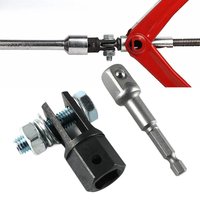 1/2 Inch Scissor Jack Adapter Steel Adapter Wrench Tool Automotive Jack Drill Adapter For Impact Drills Socket Tool