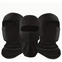 AliExpress NONE Breathable Black Balaclava Mask Scarf UV Protection and Summer Cooling for Bike Riding Motorcycle Skiing