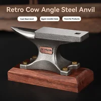 Neue Vintage Gehörnter Stahl Amboss Zarte Hohe Härte für Schmuck Hochpräzise Teile Verarbeitung DIY Zubehör