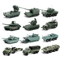 4D 1/72 Tank Assembly Puzzle Model Infantry Fighting Vehicle Military Tractor Artillery Boys' Toys