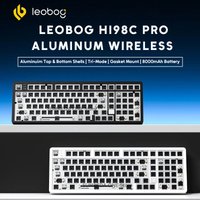 LEOBOG Hi98C Pro Aluminum Wireless Custom Mechanical Keyboard Kit Bluetooth 2.4G Wired Keyboard RGB Hotswap Gamer Keyboard