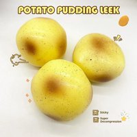 Fluid Potato Squishy Toy Slow Rise Stress Ball, Realistic Fruits Fidget, Decompression Gift For Kids & Adults Anxiety Relief