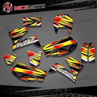 Motocykl graficzne tło kalkomania dla KTM LC4 Enduro1998 1999 2000 2001 2002 2003 2004 2005 2006 2007