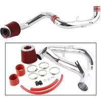 Red Black 3'' Cold Air Intake Pipe Kit Dry Filter for 2006-2011 Honda Civic EX/LX/DX 1.8L