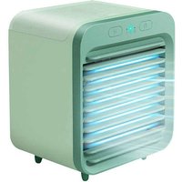 2026 Portable Mini Air Conditioner Desktop Fan USB Rechargeable Air Cooler Table Cooling Mist Fan Humidifier for Office Home