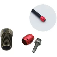 Bicycle Disc Brake Hose Barb Insert + Olive + Connecting Nut Set For-SRAM Avid Cycling Hydraulic Brake Hoses Spare Parts