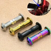 DH Pneumatic Shock Absorbing Fixing Titanium Screw GR5 for Soft Tailed Mountain Bike M8