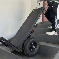 350 kg 1200 W elektrischer Treppensteigerwagen, Handwagen, Treppensteiger, Handwagen, Kletterwagen, flacher LKW