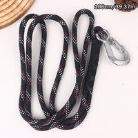 1 Piece 50/100cm Swing Hanging Rope Professional Stainless Steel Hook And Loop Home Hammock Hanging Rope Extension Rope
